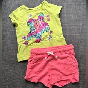 Turtle summer outfits 18 months